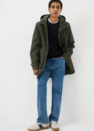 Khaki Traditional Waterproof Parka