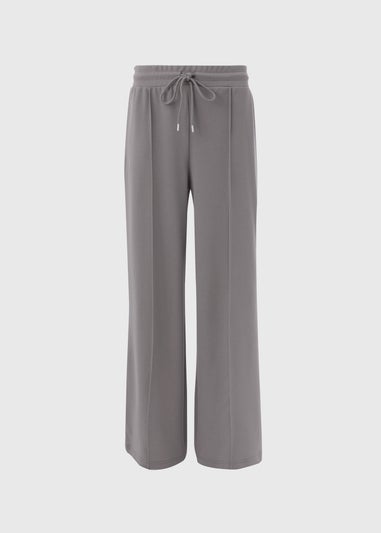 Grey Seam Detail Trousers.