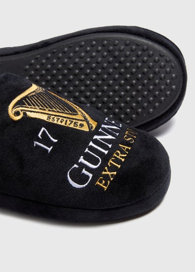 Guinness Black Mule Slippers