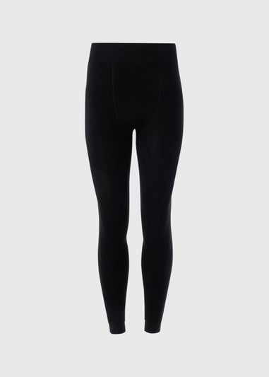 Black Fleece Lined Bottoms