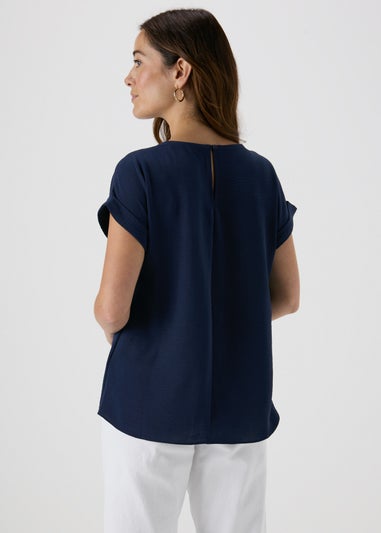 Navy Pocket Front T-Shirt