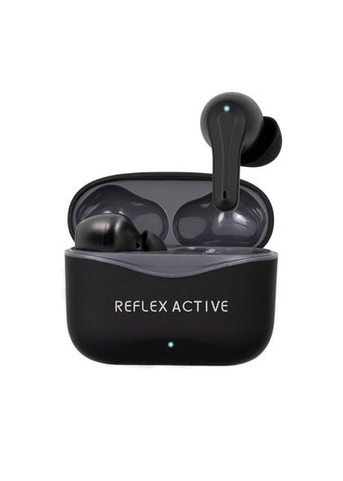 Reflex Active Pro Black Noise Cancelling Wireless Earbuds