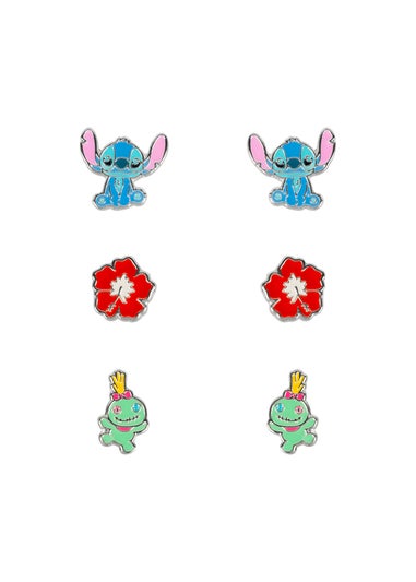 Disney Lilo & Stitch Trio Earrings Set