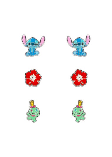 Disney Stitch Trio Earrings Set