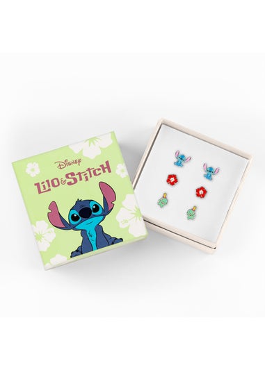 Disney Lilo & Stitch Trio Earrings Set