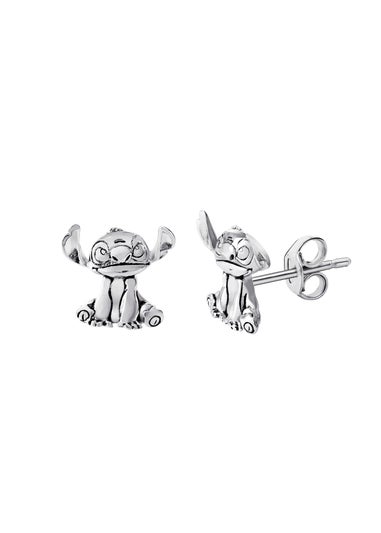 Disney Stitch Silver Plated Stitch Stud Earrings