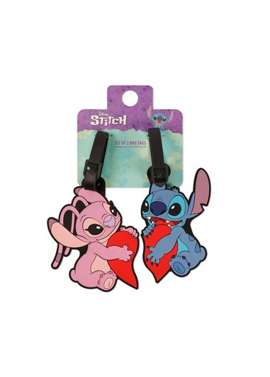 Disney Stitch Luggage Tag 2 Piece Set