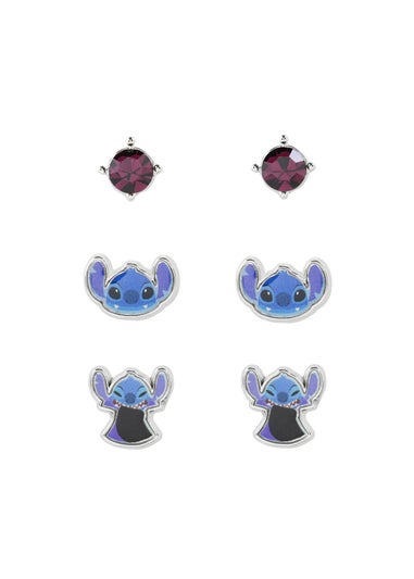 Disney Lilo & Stitch Blue Costume 3pc Earring Set