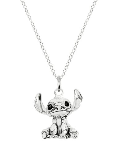 Disney Stitch Sterling Silver Pendant Necklace