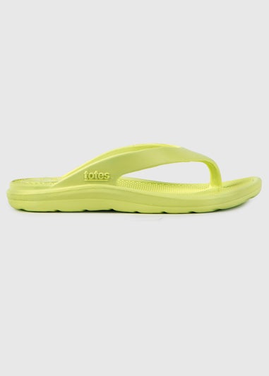 Totes Solbounce Lime Toe Post