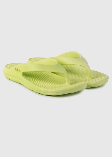 Totes Solbounce Lime Toe Post