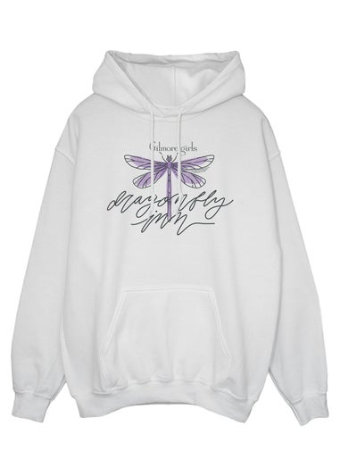 Gilmore Girls White Dragonfly Inn Printed Hoodie