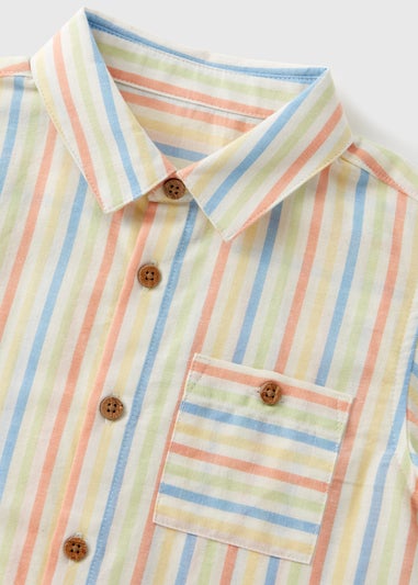 Boys Multicoloured Stripe Shirt (1-7yrs)