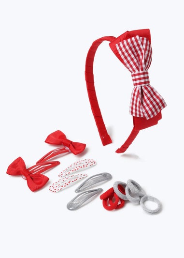Red Headband Set
