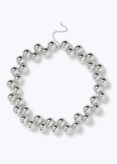 Silver Ball Collar