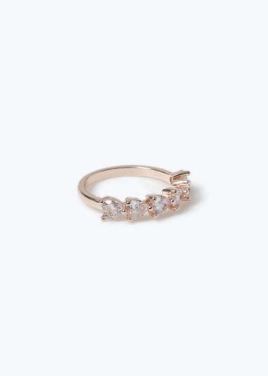 Muse Gold Heart Stone Ring