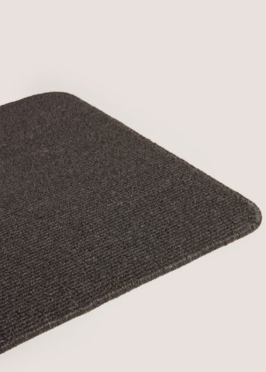 Charcoal Boucle Loop Mat (50cm x 75cm)