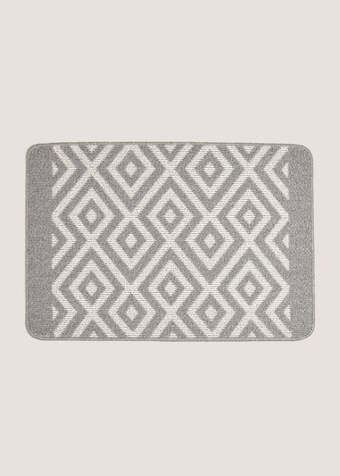 Sliver Geo Design Doormat (50cm x 75cm)