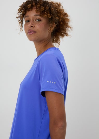 Souluxe Blue Longline T-Shirt