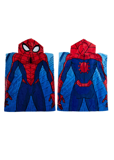 Spiderman Spider City Poncho