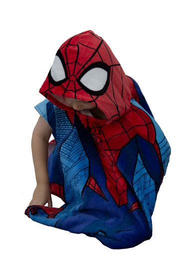 Spiderman Spider City Poncho