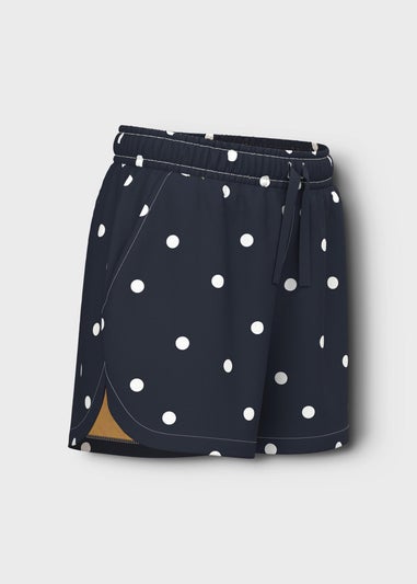 Name It Girls Dark Blue Shorts (6-12yrs)