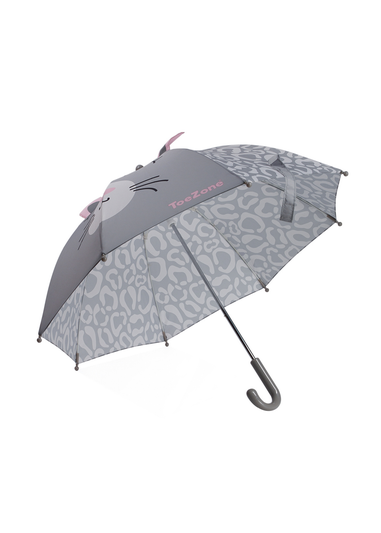 ToeZone Grey Cat Themed Umbrella