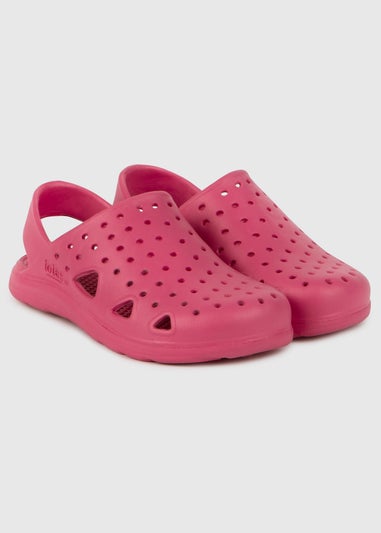 Totes Solbounce Pink Childrens Clogs (Younger 5- Older 3)