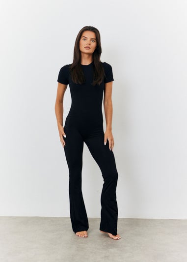 In The Style Black Jumpsuit