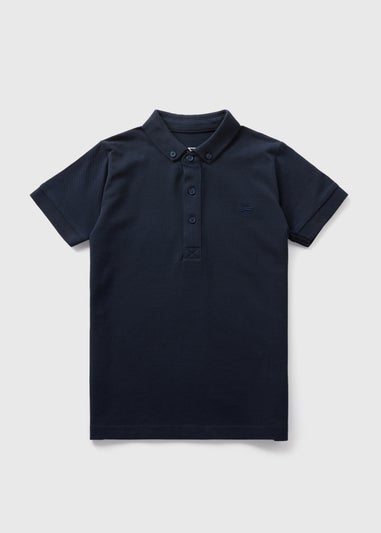 Boys Navy Polo Shirt (7-15yrs)