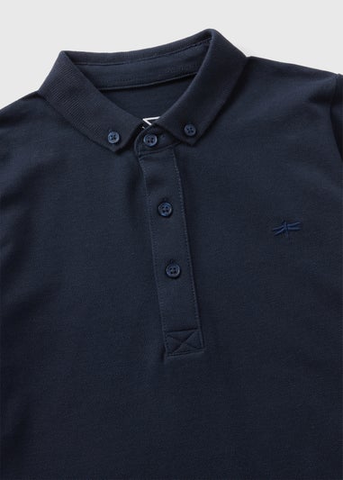 Boys Navy Polo Shirt (7-15yrs)