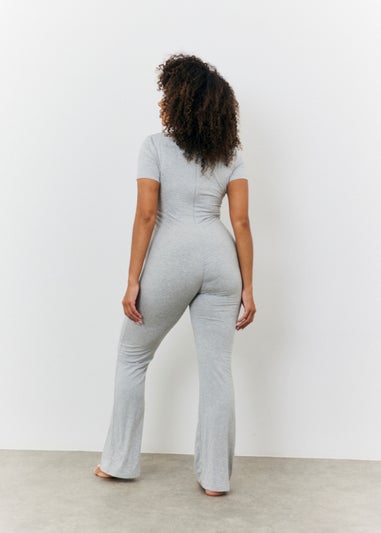 In The Style Grey Jumpsuit