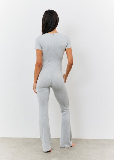 In The Style Grey Jumpsuit