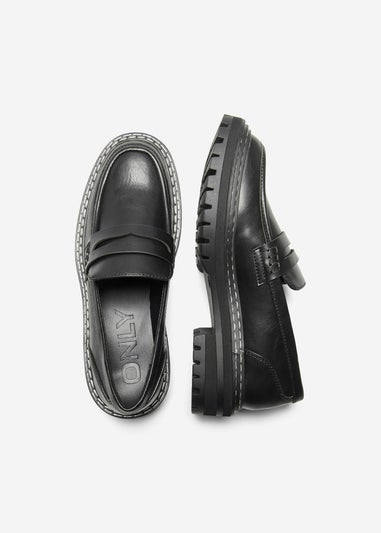 Only Black Chunky Loafer