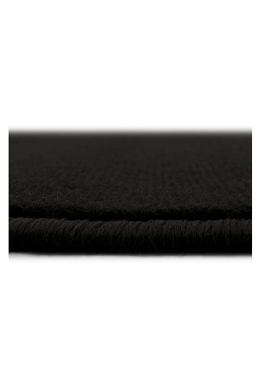 Homemaker Maestro Plain Black Rug