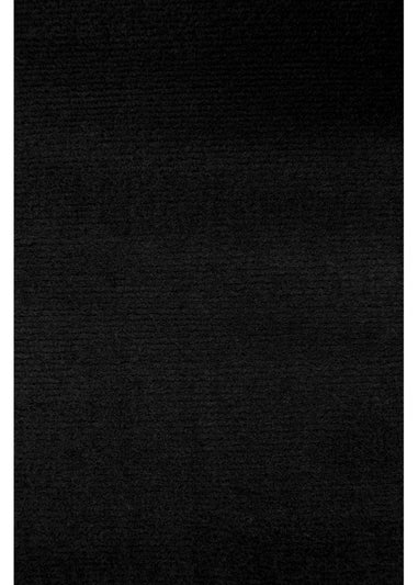 Homemaker Maestro Plain Black Rug