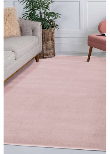 Homemaker Maestro Pink Plain Rug