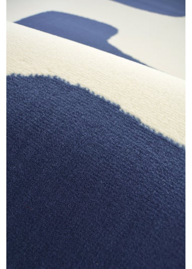 Homemaker Maestro Navy Geo Blocks Rug