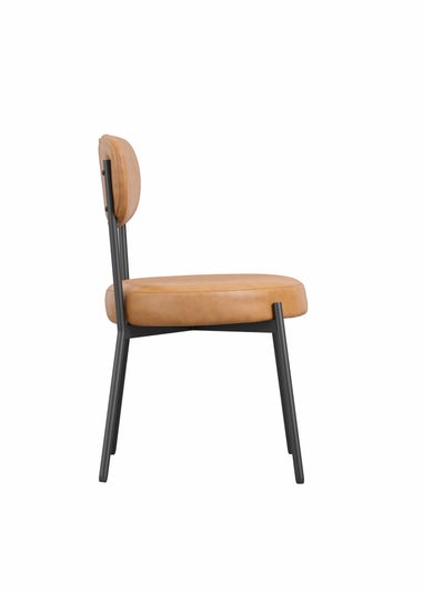 Aura Toby Caramel Dining Chair (2 Per Pack)