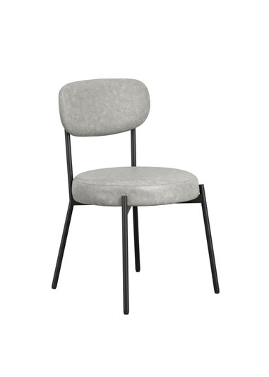 Aura Toby Graphite Dining Chair (2 Per Pack)