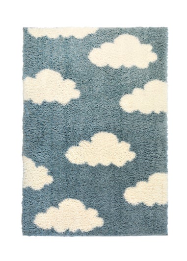 Homemaker Blue Cloud Snug Rug