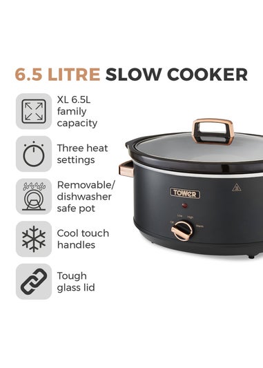 Tower Cavaletto Slow Cooker (6.5L)