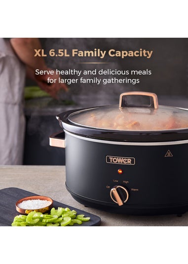 Tower Cavaletto Slow Cooker (6.5L)