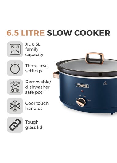 Tower Cavaletto Slow Cooker (6.5L)