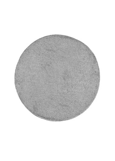 Relay Grey Classic Circular Rug