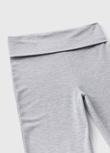 Girls Grey Flared Leggings (7-15yrs)