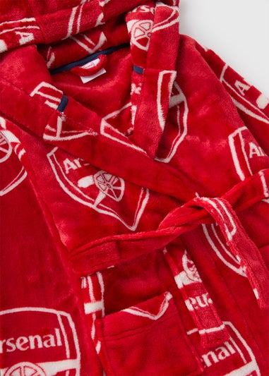 Arsenal F.C. Kids Red Dressing Gown (7-13yrs)