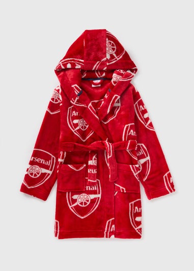 Arsenal F.C. Kids Red Dressing Gown (7-13yrs)