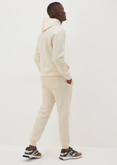 Cream Global Edition Slim Fit Jogging Bottoms