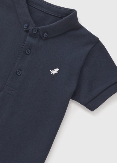 Boys Navy Polo Top (1-7yrs)